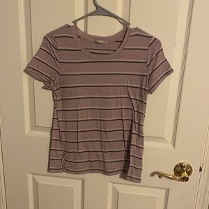 Pink Republic. t-shirt. stripped. size small